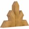 Ekena Millwork Richland Rough Sawn Timber Gable Bracket, Western Red Cedar, 36"W x 24"H x 4"D x 6"F, 16/12 Pitch GBW036X24X0406RIC00RWR - alternate 4